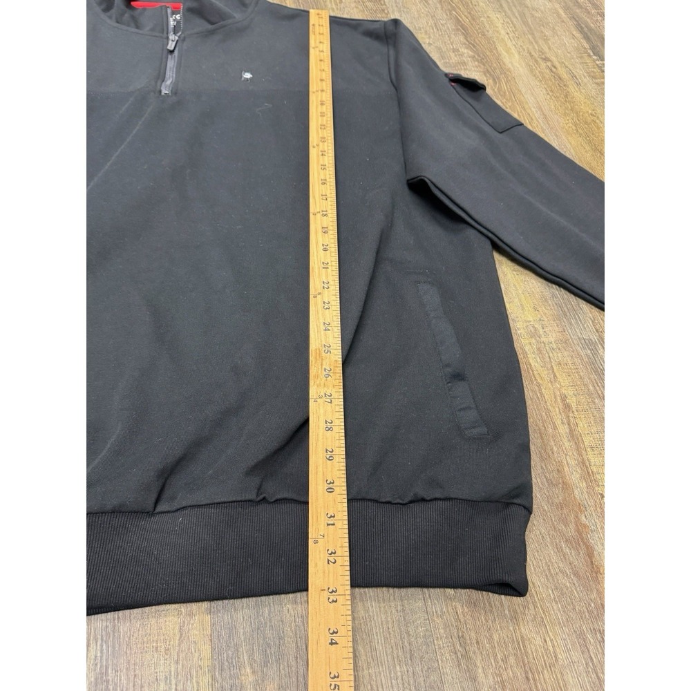 Makobi Solid Black Track Suit Set Jacket Pants Do… - image 11